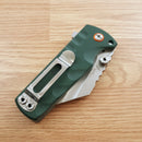 Artisan Cutlery Proponent Framelock Folding Knife 4" D2 Tool Steel Blade Green G10 Handle 1820PGNF -Artisan Cutlery - Survivor Hand Precision Knives & Outdoor Gear Store