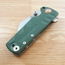 Artisan Cutlery Proponent Framelock Folding Knife 4" D2 Tool Steel Blade Green G10 Handle 1820PGNF -Artisan Cutlery - Survivor Hand Precision Knives & Outdoor Gear Store