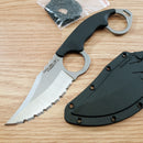 Cold Steel Double Agent II Fixed Knife 3" AUS-8A Steel Blade Black Griv-Ex Handle 39FNS -Cold Steel - Survivor Hand Precision Knives & Outdoor Gear Store