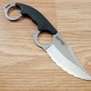 Cold Steel Double Agent II Fixed Knife 3" AUS-8A Steel Blade Black Griv-Ex Handle 39FNS -Cold Steel - Survivor Hand Precision Knives & Outdoor Gear Store