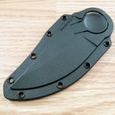 Cold Steel Double Agent II Fixed Knife 3" AUS-8A Steel Blade Black Griv-Ex Handle 39FNS -Cold Steel - Survivor Hand Precision Knives & Outdoor Gear Store