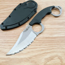 Cold Steel Double Agent II Fixed Knife 3" AUS-8A Steel Blade Black Griv-Ex Handle 39FNS -Cold Steel - Survivor Hand Precision Knives & Outdoor Gear Store