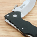 Cold Steel Black Talon II Lockback Folding Knife 4" Satin S35VN Steel Blade G10 Handle 22BS -Cold Steel - Survivor Hand Precision Knives & Outdoor Gear Store