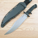 Cold Steel Marauder Bowie Fixed Knife 9" AUS-8A Steel Blade Black Kray-Ex Handle 39LSWBS -Cold Steel - Survivor Hand Precision Knives & Outdoor Gear Store