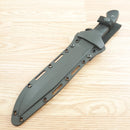 Cold Steel OSS SubHilt Fixed Knife 8.25" AUS8A Steel Blade Black Kray-Ex Handle 39LSSC -Cold Steel - Survivor Hand Precision Knives & Outdoor Gear Store