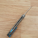 Artisan Cazador Folding Knife 3.48" AR-RPM9 Steel Blade OD Green Micarta Handle Z1848PODG -Artisan - Survivor Hand Precision Knives & Outdoor Gear Store