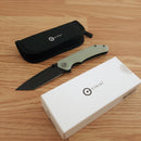 Civivi Brazen Linerlock Folding Knife 3.5" D2 Steel Blade Natural G10 Handle 2023E -Civivi - Survivor Hand Precision Knives & Outdoor Gear Store