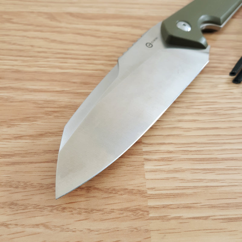 Civivi Kepler Fixed Knife 4.5" 9CR18Mov Steel Blade OD Green G10 Handle C2109A -Civivi - Survivor Hand Precision Knives & Outdoor Gear Store