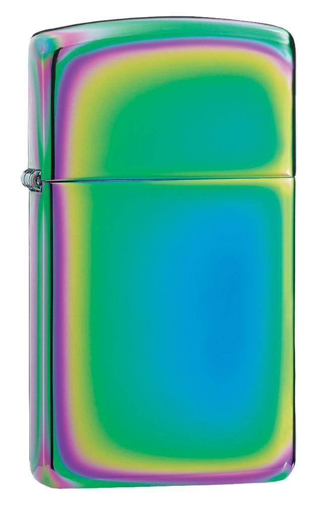 Zippo Lighter Slim Spectrum Windproof Refillable Metal Construction Made In USA 20493 -Zippo - Survivor Hand Precision Knives & Outdoor Gear Store