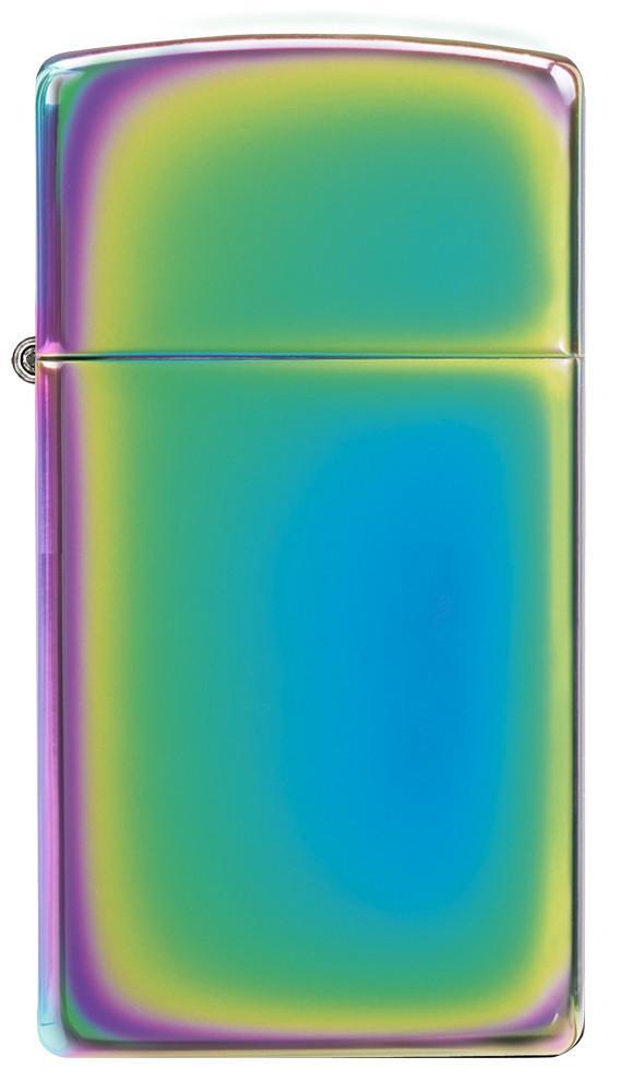 Zippo Lighter Slim Spectrum Windproof Refillable Metal Construction Made In USA 20493 -Zippo - Survivor Hand Precision Knives & Outdoor Gear Store