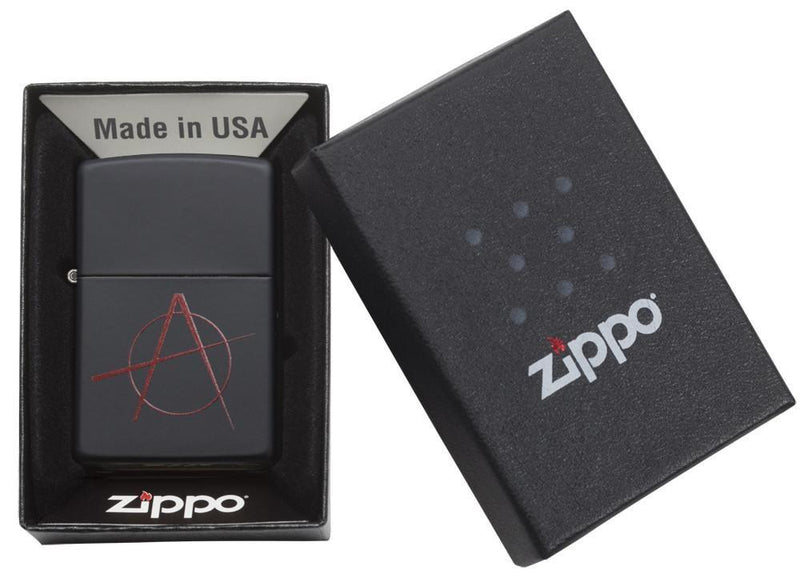 Zippo Lighter Anarchy Windproof Refillable All Metal Construction Made In USA 20842 -Zippo - Survivor Hand Precision Knives & Outdoor Gear Store