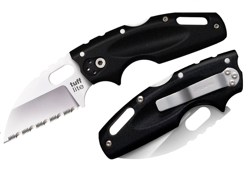 Cold Steel Tuff Lite Folding Knife 2.5" AUS-8A Steel Blade Black Griv-Ex Handle 20LTS -Cold Steel - Survivor Hand Precision Knives & Outdoor Gear Store