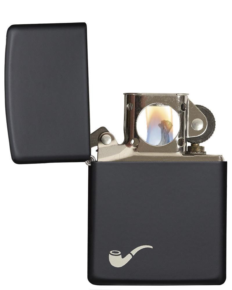 Zippo Lighter Pipe Windproof Refillable Dimensions 1.44" x 2.25" Metal Construction 11800 -Zippo - Survivor Hand Precision Knives & Outdoor Gear Store