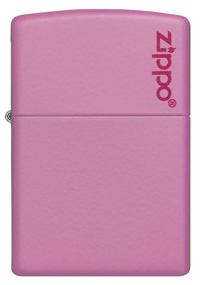 Zippo Lighter Logo Pink Windproof Refillable Metal Construction Made In USA 19279 -Zippo - Survivor Hand Precision Knives & Outdoor Gear Store