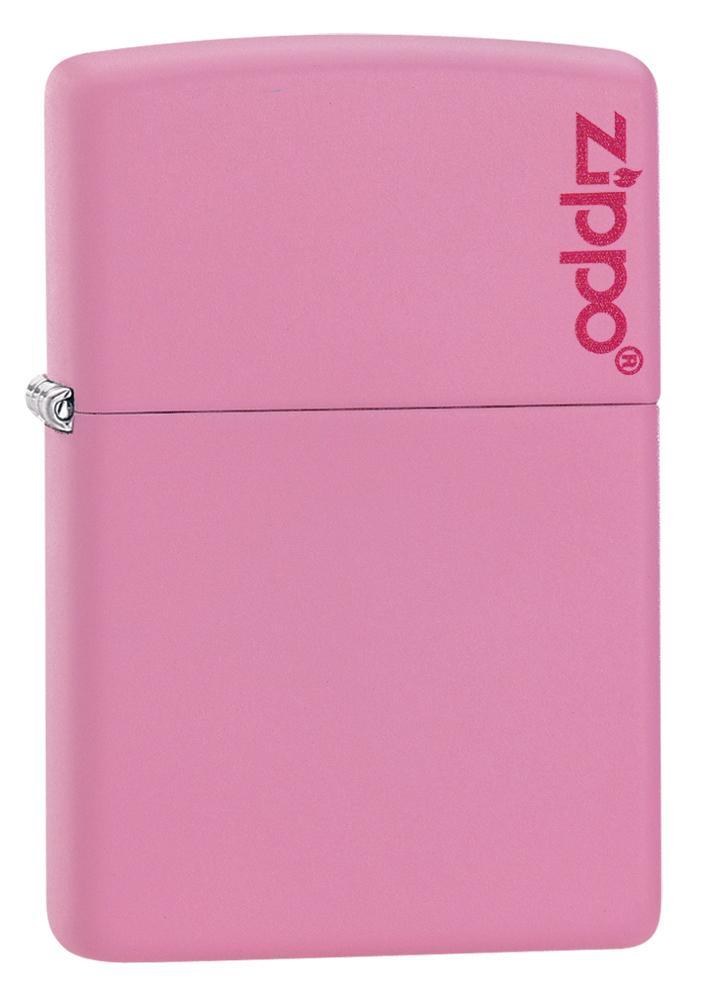 Zippo Lighter Logo Pink Windproof Refillable Metal Construction Made In USA 19279 -Zippo - Survivor Hand Precision Knives & Outdoor Gear Store