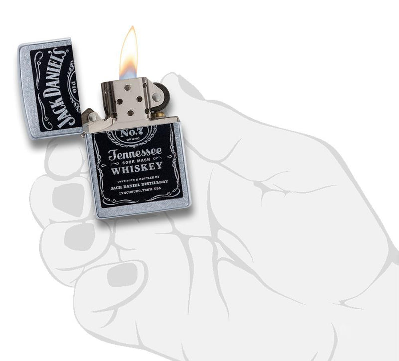 Zippo Lighter Jack Daniels Windproof Refillable Metal Construction Made In USA 24779 -Zippo - Survivor Hand Precision Knives & Outdoor Gear Store