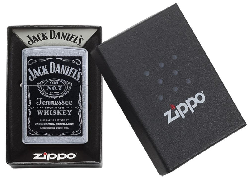 Zippo Lighter Jack Daniels Windproof Refillable Metal Construction Made In USA 24779 -Zippo - Survivor Hand Precision Knives & Outdoor Gear Store