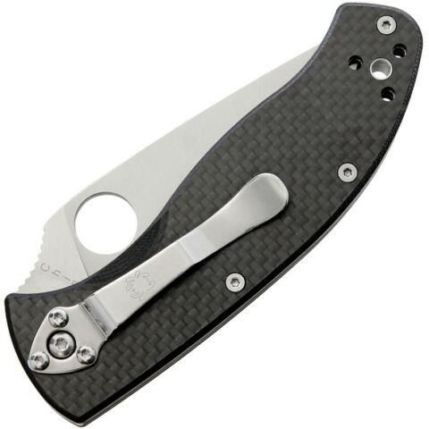 Spyderco Tenacious Folding Knife 3.5" 8Cr13MoV Steel Blade Carbon Fiber / G10 Handle 122CFP -Spyderco - Survivor Hand Precision Knives & Outdoor Gear Store