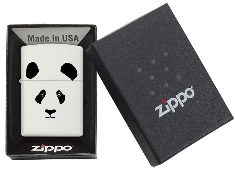 Zippo Lighter Panda Windproof Refillable All Metal Construction Made In USA 28860 -Zippo - Survivor Hand Precision Knives & Outdoor Gear Store