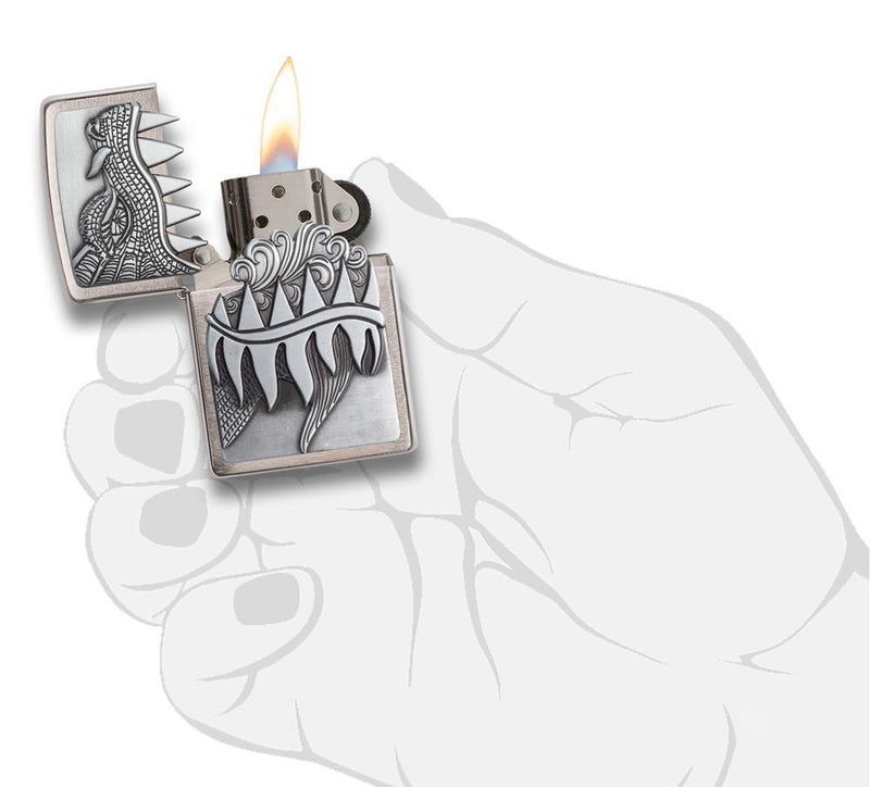 Zippo Lighter Fire Breathing Dragon Windproof Refilllable Metal Construction Made In USA 28969 -Zippo - Survivor Hand Precision Knives & Outdoor Gear Store