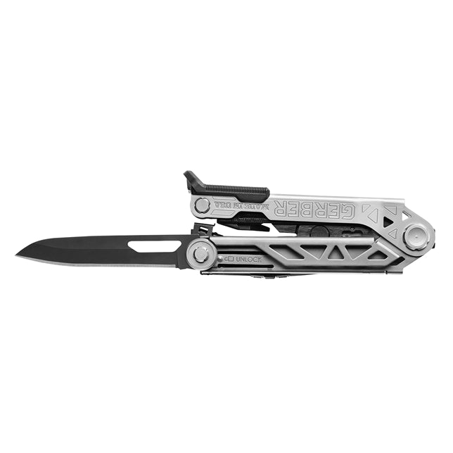 Gerber Center Drive w/Bit Set Multi Tool Stainless Steel Handle 1198 -Gerber - Survivor Hand Precision Knives & Outdoor Gear Store