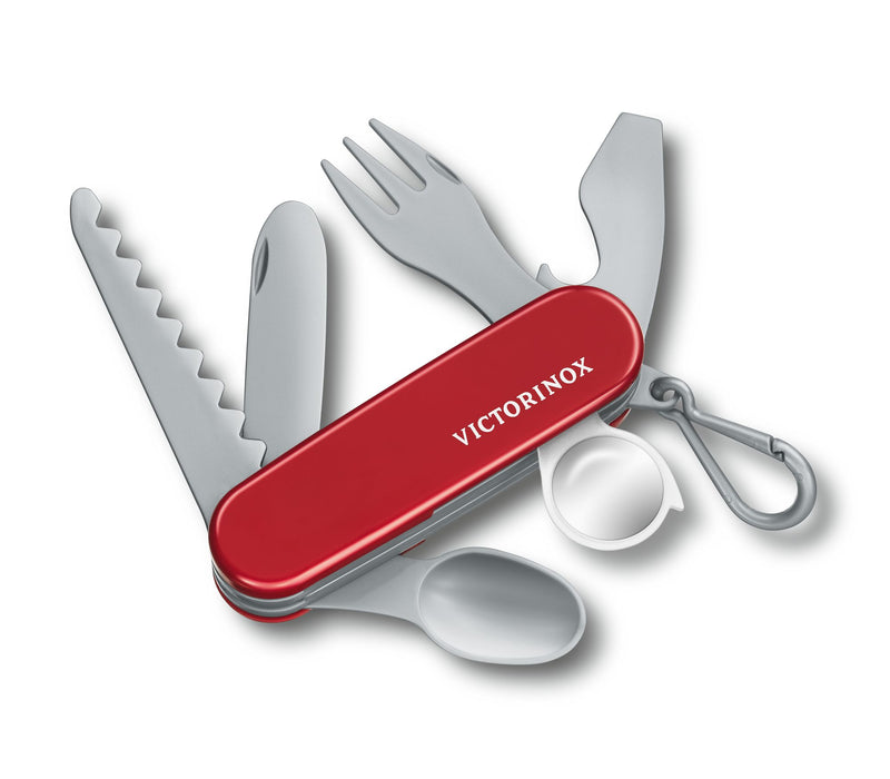 Victorinox Toy Swiss Army Pocket Knife Tools Included Bottle Opener Plastic Construction Red Handle 2805 -Victorinox - Survivor Hand Precision Knives & Outdoor Gear Store