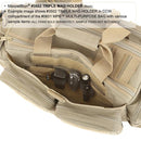 Maxpedition Three Mag Holder Black Hook Side Holds Mag Clips Multi-Tools 3502B -Maxpedition - Survivor Hand Precision Knives & Outdoor Gear Store