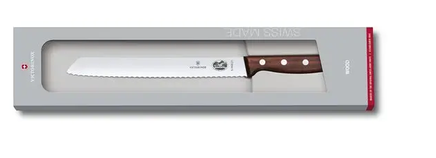 Victorinox Bread Knife 8.26" Serrated Stainless Steel Blade Rosewood Handle 5163021R -Victorinox - Survivor Hand Precision Knives & Outdoor Gear Store