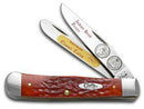 Case XX Indian Head Penny Gift Set Pocket Knife Stainless Blades Red Bone Handle IHPRPB -Case Cutlery - Survivor Hand Precision Knives & Outdoor Gear Store
