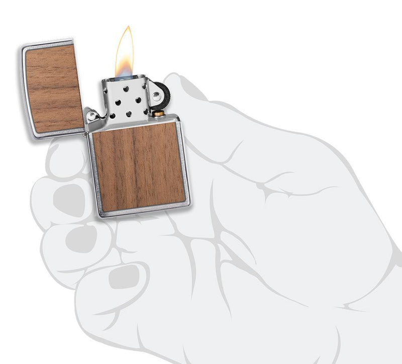 Zippo Woodchuck Lighter All Metal Construction Dimensions: 1.44" x 2.25" 11525 -Zippo - Survivor Hand Precision Knives & Outdoor Gear Store