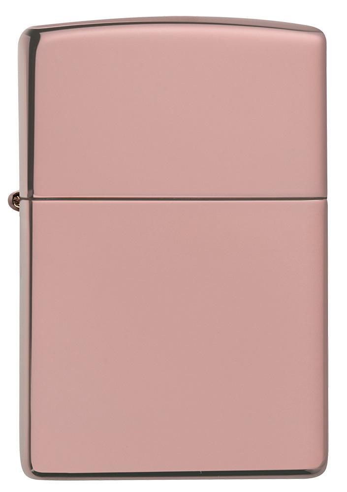 Zippo Classic Rose Gold High Polish All Metal Construction Dimensions: 1.44" x 2.25" 14818 -Zippo - Survivor Hand Precision Knives & Outdoor Gear Store
