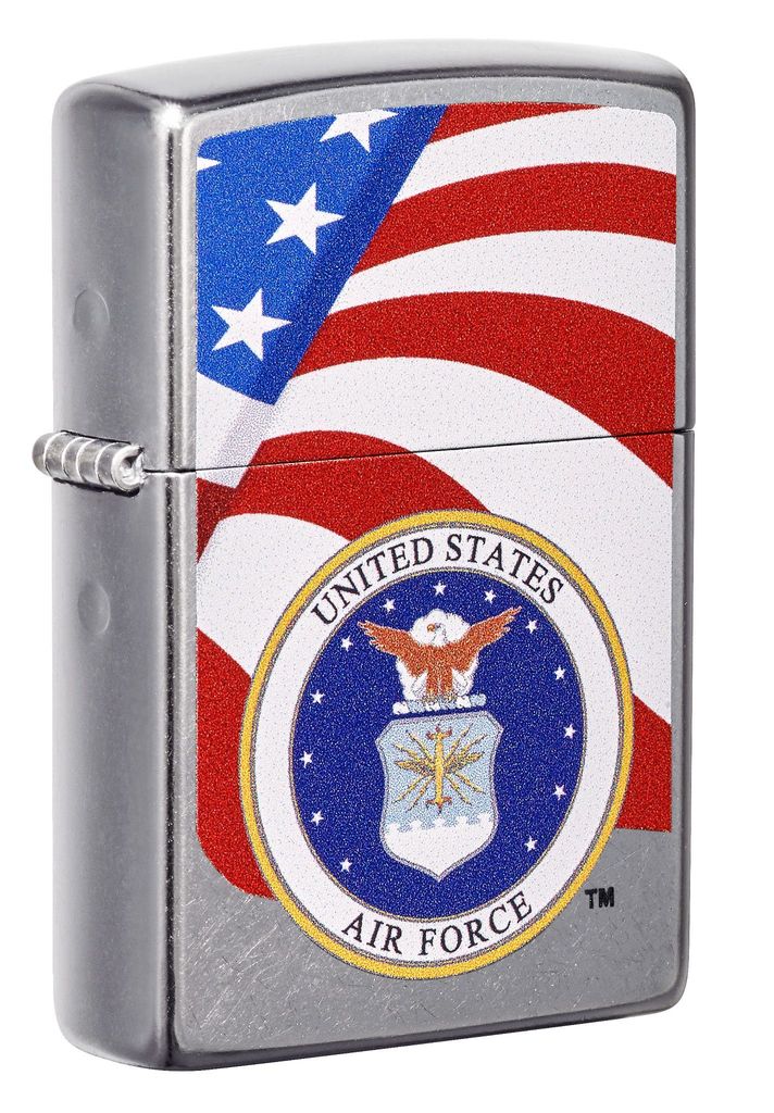 Zippo Lighter Air Force Feature Windproof All Metal Construction 17305 -Zippo - Survivor Hand Precision Knives & Outdoor Gear Store