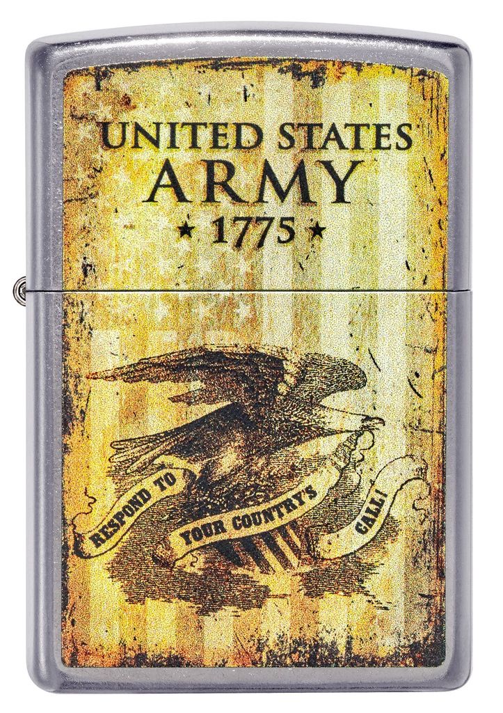 Zippo Lighter U.S. Army Feature Windproof All Metal Construction 17315 -Zippo - Survivor Hand Precision Knives & Outdoor Gear Store