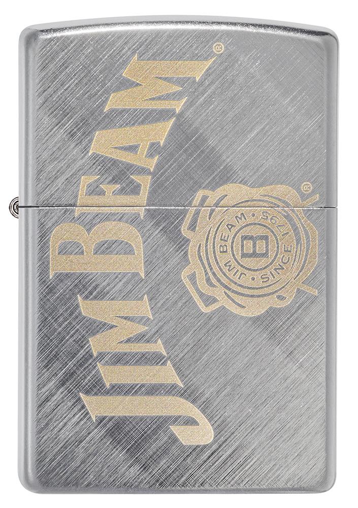 Zippo Lighter Jim Beam Feature Windproof All Metal Construction 17346 -Zippo - Survivor Hand Precision Knives & Outdoor Gear Store