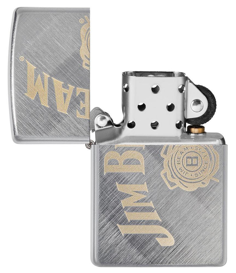 Zippo Lighter Jim Beam Feature Windproof All Metal Construction 17346 -Zippo - Survivor Hand Precision Knives & Outdoor Gear Store