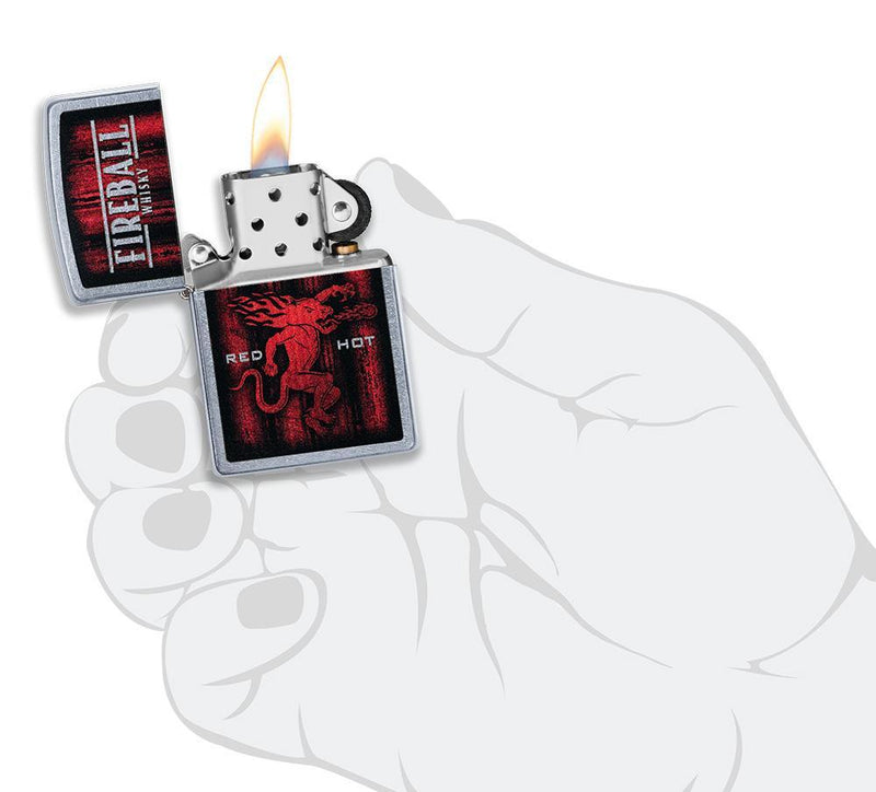 Zippo Fireball Shot Glass Set Street Chrome All Metal Construction Dimensions: 1.44" x 2.25" 17429 -Zippo - Survivor Hand Precision Knives & Outdoor Gear Store