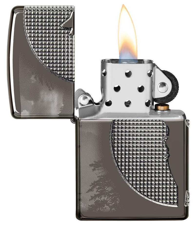 Zippo Wolf Armor Lighter Windproof Refillable All Metal Construction Made In USA 17489 -Zippo - Survivor Hand Precision Knives & Outdoor Gear Store