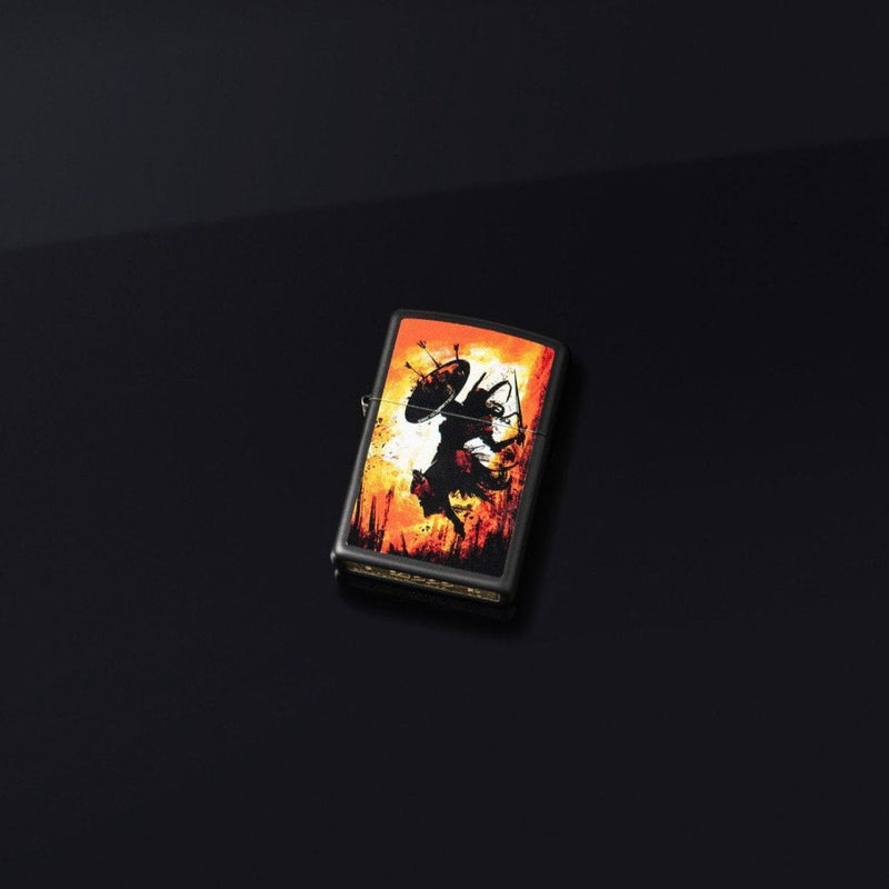 Zippo Lighter Warrior Feature Windproof All Metal Construction 19866 -Zippo - Survivor Hand Precision Knives & Outdoor Gear Store