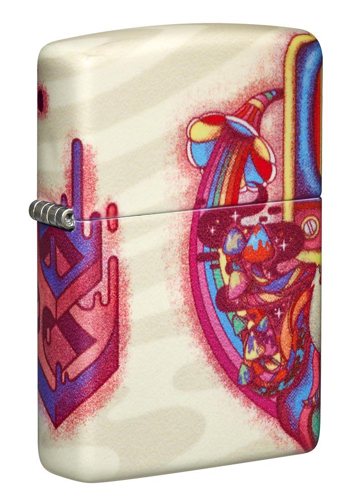 Zippo Lighter Trippy Design Feature Windproof All Metal Construction 19931 -Zippo - Survivor Hand Precision Knives & Outdoor Gear Store