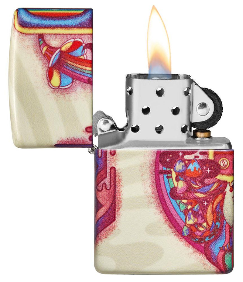 Zippo Lighter Trippy Design Feature Windproof All Metal Construction 19931 -Zippo - Survivor Hand Precision Knives & Outdoor Gear Store
