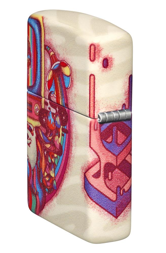 Zippo Lighter Trippy Design Feature Windproof All Metal Construction 19931 -Zippo - Survivor Hand Precision Knives & Outdoor Gear Store