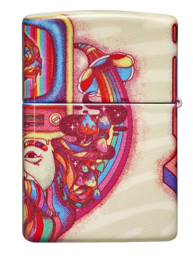 Zippo Lighter Trippy Design Feature Windproof All Metal Construction 19931 -Zippo - Survivor Hand Precision Knives & Outdoor Gear Store