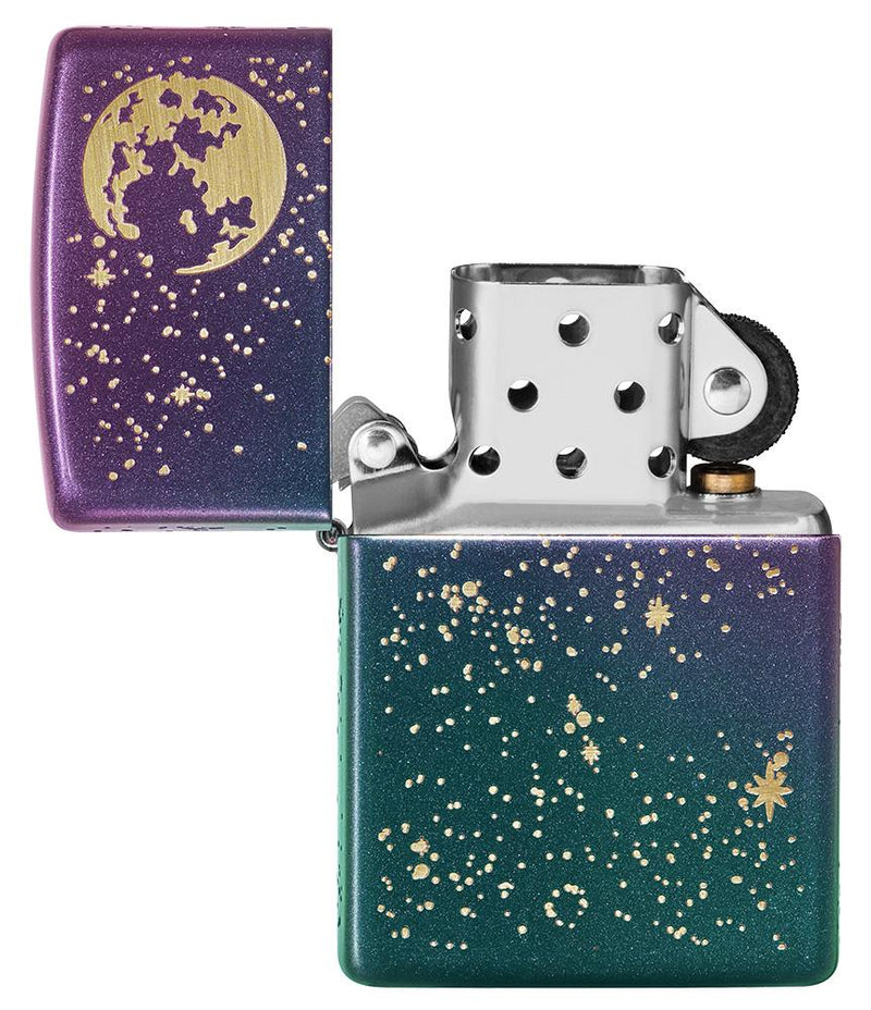 Zippo Lighter Starry Sky Feature Windproof All Metal Construction 19940 -Zippo - Survivor Hand Precision Knives & Outdoor Gear Store