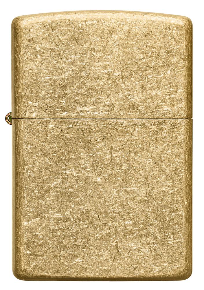 Zippo Lighter Classic Tumbled Brass Feature Windproof All Metal Construction -Zippo - Survivor Hand Precision Knives & Outdoor Gear Store