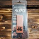 Rough Ryder Grandpa's Sharpening Stone 400 Grit 20-Years Logo 3.13" x 1.13" 1882 -Rough Ryder - Survivor Hand Precision Knives & Outdoor Gear Store