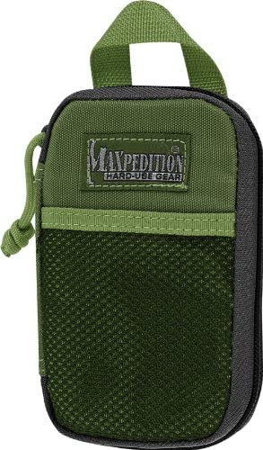 Maxpedition Micro Pocket OD Green Fits In Pants Grab Handle 1" Wide Elastic 262G -Maxpedition - Survivor Hand Precision Knives & Outdoor Gear Store