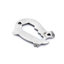 Kizer Peccary Single Piece Satin Stainless Steel Key Chain Sized Tool 6 Function T107A1 -Kizer Cutlery - Survivor Hand Precision Knives & Outdoor Gear Store