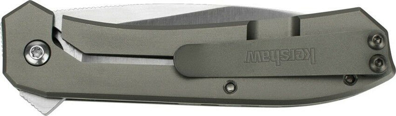 Kershaw Amplitude A/O Folding Knife 2.5" 8Cr13MoV Stainless Blade Stainless Handle 3870 -Kershaw - Survivor Hand Precision Knives & Outdoor Gear Store