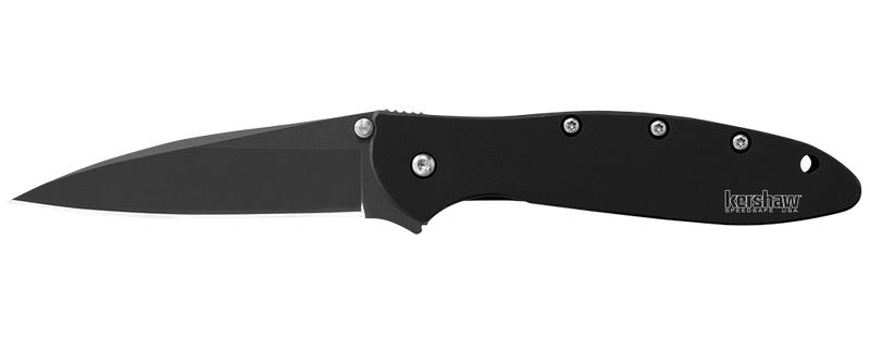 Kershaw Leek Frame Folding Knife 3" 14C28N Steel Blade Black Stainless Handle 1660CKT -Kershaw - Survivor Hand Precision Knives & Outdoor Gear Store