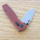 SOG Terminus XR Folding Knife 3" D2 Tool Steel Blade Red Textured G-10 Handle TM1023BX -SOG - Survivor Hand Precision Knives & Outdoor Gear Store